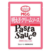 業務用 MCC パスタソース 明太子クリームソース 100g・1人前 1個 エム・シーシー食品