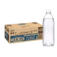 アサヒ飲料 ウィルキンソン タンサン レモン ラベルレスボトル 500ml 1箱（32本入）（わけあり品）