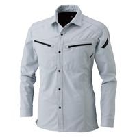 TS DESIGN 5115-25-SS 長袖シャツ シルバーグレー SS 1着（直送品）