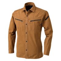 TS DESIGN 5115-65-S 長袖シャツ キャメル S 1着（直送品）
