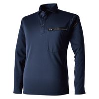 TS DESIGN T/Cワークニットロングポロシャツ ネイビー 4L 51305-45-4L 1着（直送品）