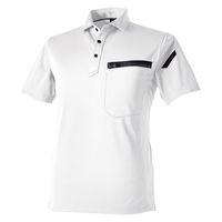 TS DESIGN T/Cワークニットショートポロシャツ シルバーグレー 5L 51355-25-5L 1着（直送品）