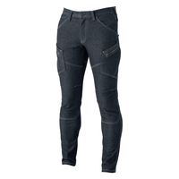 TS DESIGN 5144-95-M メンズスリムカーゴパンツ ブラック M 1着（直送品）