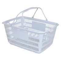 河淳 ショッピングバスケット 25368803 KAWAJUN CBA003(ライトグレー) 1個（直送品）