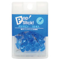 アックスコーポレーション POPSTICK ダルマピン 黒 A-PSW-BL 1