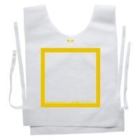 ナカネ 防災備蓄ベスト(避難所用) 避難所用 24383100 イエロー フリー(100マイイリ) 1箱(100入)（直送品）