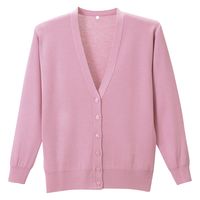 ディーフェイズ 抗ピル長袖カーディガン 23756302 ローズピンク D-1001(L) 1着（直送品）