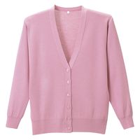 ディーフェイズ 抗ピル長袖カーディガン 23756303 ローズピンク D-1001(LL) 1着（直送品）