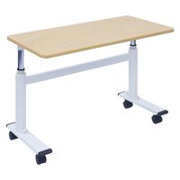 【軒先渡し】高田ベッド ひとり介護テーブル 25253300 ナチュラル TB-1569(90X45X60-80 1台（直送品）