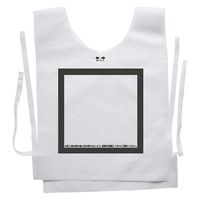 ナカネ 防災備蓄ベスト(避難所用) 避難所用 24383100 ブラック フリー(100マイイリ) 1箱(100入)（直送品）