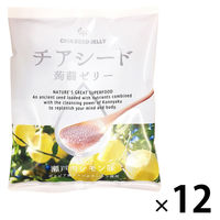 チアシード蒟蒻ゼリー瀬戸内レモン味 1セット（1個×12） 若翔