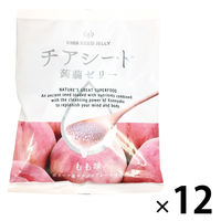 チアシード蒟蒻ゼリー もも味 1セット（1袋（10個）×12） こんにゃくゼリー