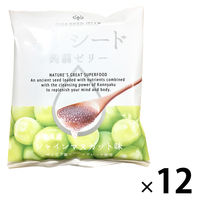 チアシード蒟蒻ゼリー シャインマスカット味 1セット（1袋（10個）×12） こんにゃくゼリー