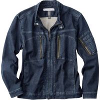 中塚被服 アーマードジャケット ビンテージブルー LL D523DENIM-119-LL 1枚（直送品）