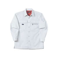 中塚被服 長袖シャツ ストーングレー EL CJ3300-87-EL 1枚（直送品）