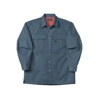 中塚被服 長袖シャツ ダークグリーン M CJ3300-48-M 1枚（直送品）