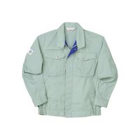 中塚被服 ブルゾン ライトグリーン 4L E124-43-4L 1枚（直送品）