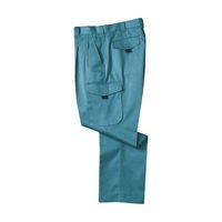 中塚被服 ツータックカーゴパンツ アクアブルー 88 E222-33-88 1枚（直送品）