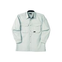 中塚被服 長袖シャツ ストーングレー L CJ73-87-L 1枚（直送品）