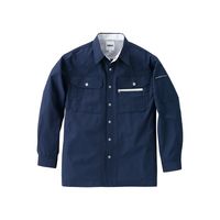 中塚被服 長袖シャツ コン L E8030-23-L 1枚（直送品）