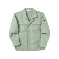 中塚被服 ブルゾン ライトグリーン S 640-43-S 1枚（直送品）