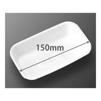 中央化学 トレー Cー24 白 2800枚 13888 1ケース(2800枚) 65-9833-46（直送品）