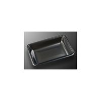 中央化学 トレーCN20ー15F 黒ーBK(L)100枚入 225664 1袋(100枚) 65-9873-10（直送品）