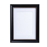 万丈 黒額 V金線入 キャビネ判 VSBK-C-BK 1個 63-5755-66（直送品）