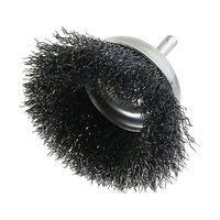 柳瀬 軸付カップブラシ 6mm軸 CK65 1個 63-5433-24（直送品）