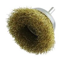 柳瀬 軸付カップブラシ 6mm軸 CS65 1個 63-5433-25（直送品）