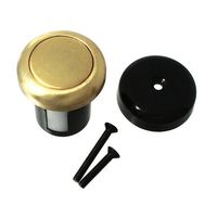 アイワ金属 プッシュツマミ 30mm 金消 AP-331K 1個 64-5082-87（直送品）