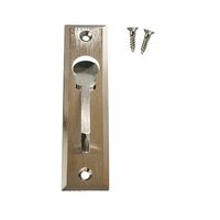 アイワ金属 ダイカスト半回転取手 大 シルバー AP-698W 1個 63-7907-30（直送品）