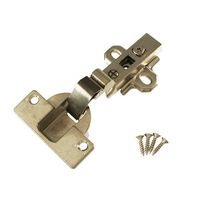 アイワ金属 ヘティヒスライド丁番 40mm 半かぶせキャッチ付 AP-1048N 1個 64-5083-06（直送品）