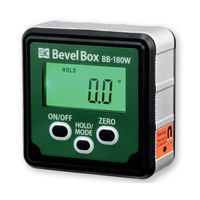 新潟精機 デジタル角度計 ベベルボックス BB-180W 1個 65-2724-41（直送品）