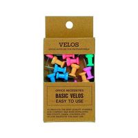 ベロス ダルマ画鋲 パステル 15本 DF-108P 1個(15本) 64-8825-46（直送品）