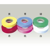 ランドアート 樹木用ビニールテープ 桃(モモ) 10巻入 HJ30-50P 1組 62-4863-04（直送品）