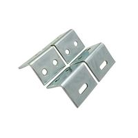 山口安製作所 ユニクローム アングル天板止 ユニクロ 20mm×1.5mm×25mm 4個入 Y-827 1セット(4個)（直送品）