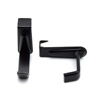 山口安製作所 額受カモイ BS特上カモイ掛 黒 30mm 2個入 Y-7124-2 1セット(2個) 63-7927-78（直送品）