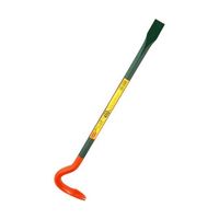 バクマ工業 六角鶴首バール 17×450mm 120044 1本 63-2921-38（直送品）