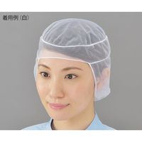 アズワン ヘアーネット キャッピー 1ー1 白 20枚入 62-9848-87 1箱(20枚)（直送品）