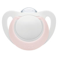 NUK おしゃぶりスター（消毒ケース付き）0-6カ月用