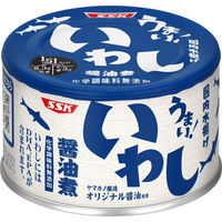 缶詰　うまい！　鰯・いわし醤油煮　国内水揚げ　化学調味料無添加　150g　1缶