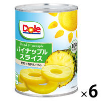ドール　パイナップル　10枚スライス　1セット（6個）　フルーツ缶詰