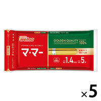 日清製粉ウェルナ マ・マー チャック付結束スパゲティ 1.4mm (600g) ×5個