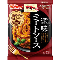 日清製粉ウェルナ マ・マー あえるだけパスタソース ミートソース 〈1人前(80g)×2袋入り〉　1個