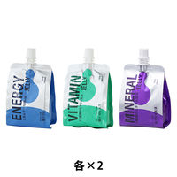 【LOHACO・アスクル限定】ENERGY・VITAMIN・MINERAL ゼリー 180g 6個（3種×各2個）　アソートセット オリジナル