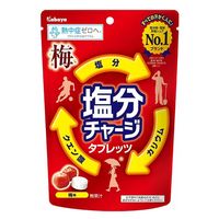 塩分チャージタブレッツ 梅味 1袋 カバヤ食品