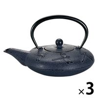 ワールド・クリエイト とんぼ 黒 鉄瓶 10074 1セット(3個)