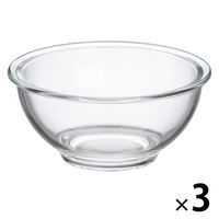 イシガキ 耐熱ガラス ボウル 11cm 500ml 深型 3748 1セット(3個)