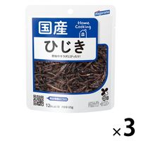 はごろもフーズ HomeCooking　ひじき（国産）料理素材・パウチ 3袋